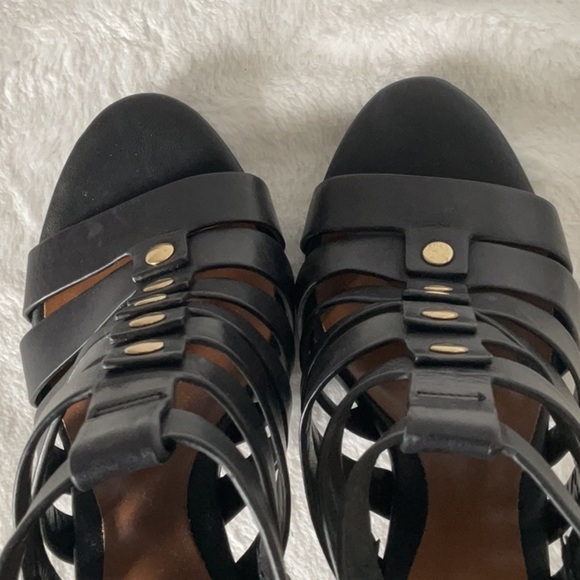 Aldo Black Gladiator Heels - Picture 4 of 6